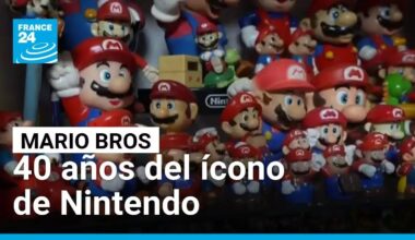 Videojuegos: Mario Bros, el personaje icónico de Nintendo, cumple 40 años • FRANCE 24 Español