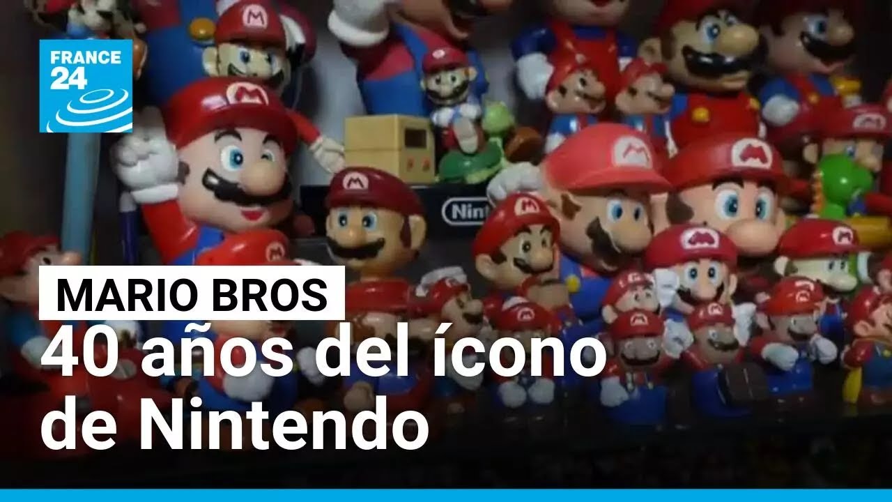 Videojuegos: Mario Bros, el personaje icónico de Nintendo, cumple 40 años • FRANCE 24 Español