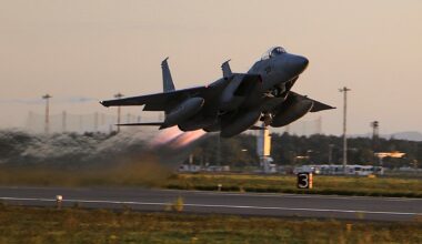 Japanese F-15 Fighter Jet