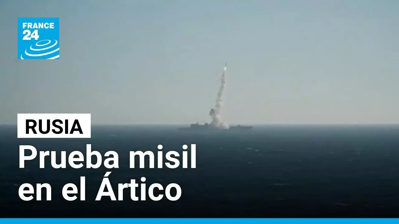 Rusia prueba misil hipersónico en el Ártico
