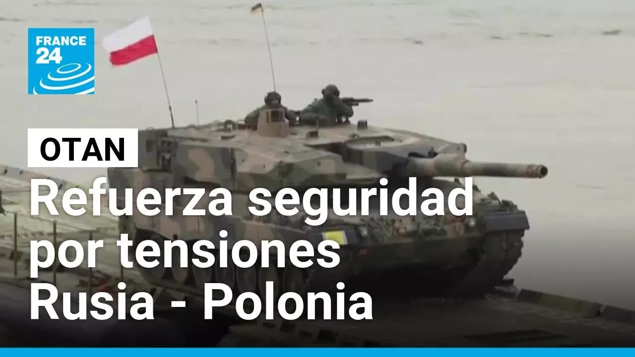 OTAN refuerza su flanco oriental tras incursión de drones rusos en Polonia