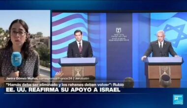 Netanyahu amenaza con nuevos ataques a Hamás, "allá donde esté", tras su reunión con Marco Rubio