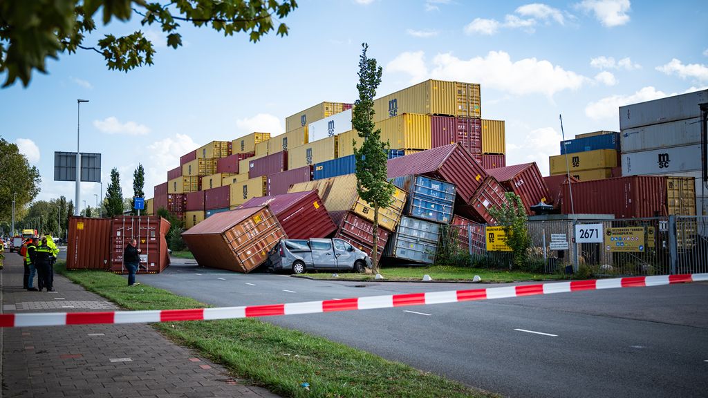 Eerste herfststorm van het jaar in Nederland