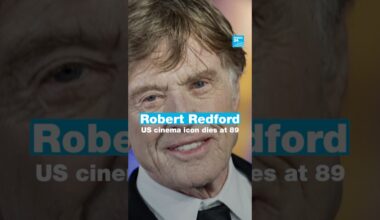 Robert Redford: US cinema icon dies at 89 • FRANCE 24 English