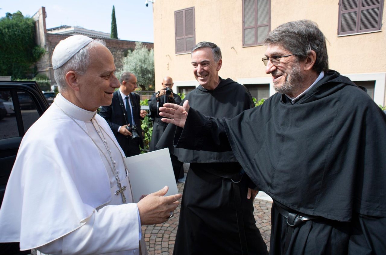 Pope to Augustinians: Keep love at the centre of religious life