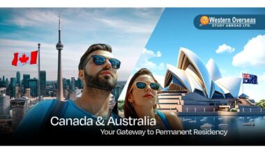Canada & Australia PR Now Within Reach with Western Overseas Study Abroad Ltd