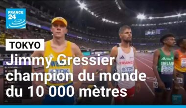 Jimmy Gressier entre dans l'histoire de l'athlétisme français • FRANCE 24