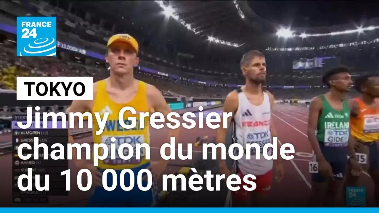 Jimmy Gressier entre dans l'histoire de l'athlétisme français • FRANCE 24