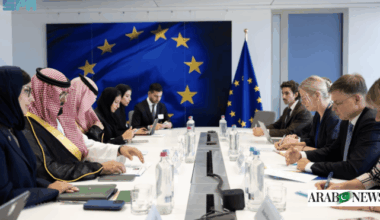 Saudi economy minister holds talks with EU officials