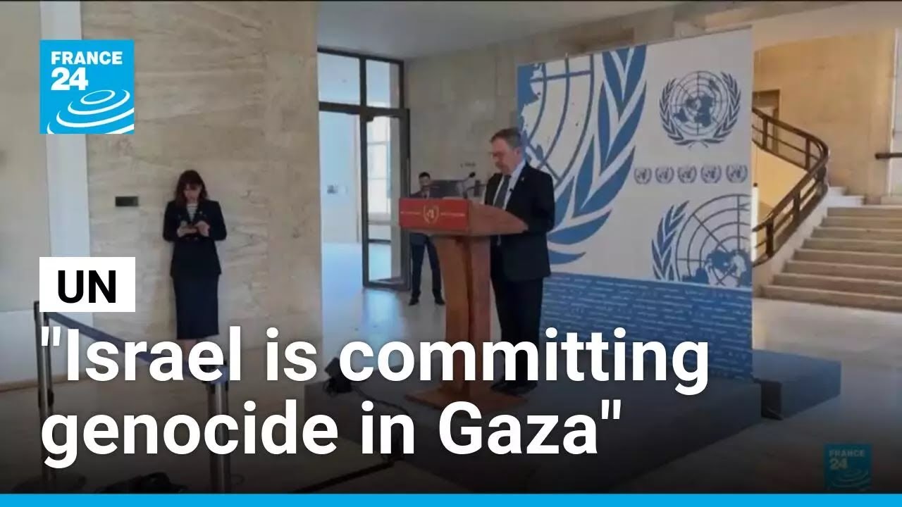 United Nations commission of inquiry accuses Israel of genocide in Gaza • FRANCE 24 English