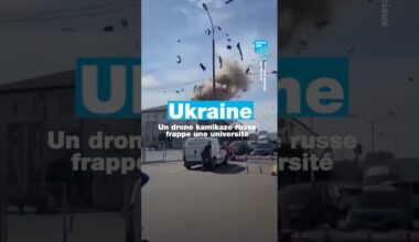 Ukraine : un drone kamikaze russe frappe une université • FRANCE 24
