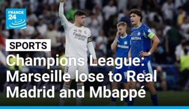 Marseille lose to Real Madrid and Kylian Mbappé in Champions League opener • FRANCE 24 English