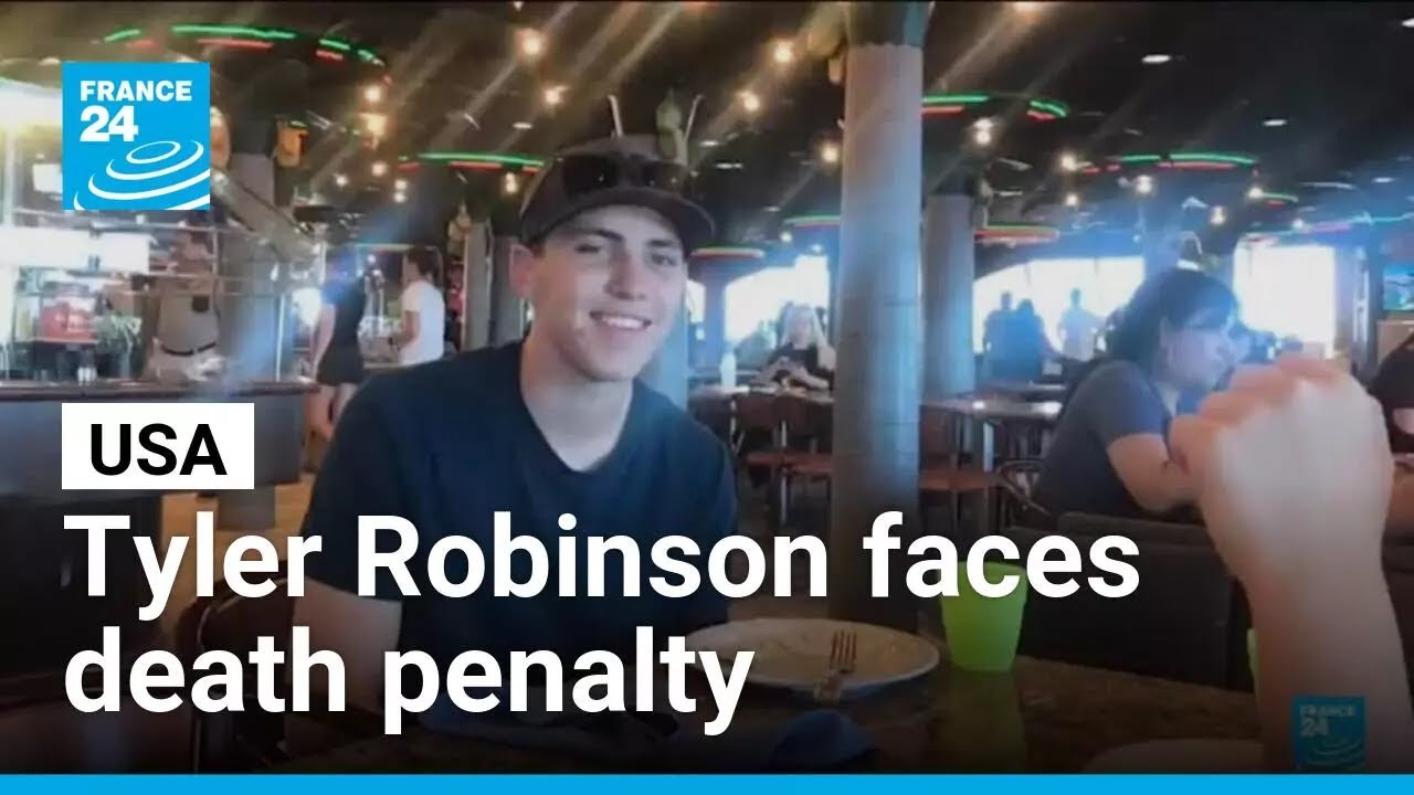 Kirk suspect, Tyler Robinson, faces death penalty for aggravated murder charge • FRANCE 24 English