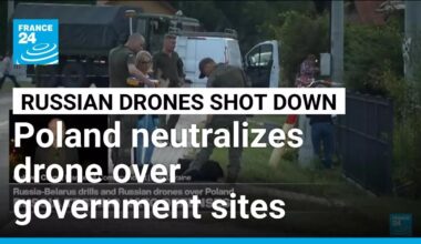 Poland neutralizes drone over government sites, detains two Belarusians • FRANCE 24 English