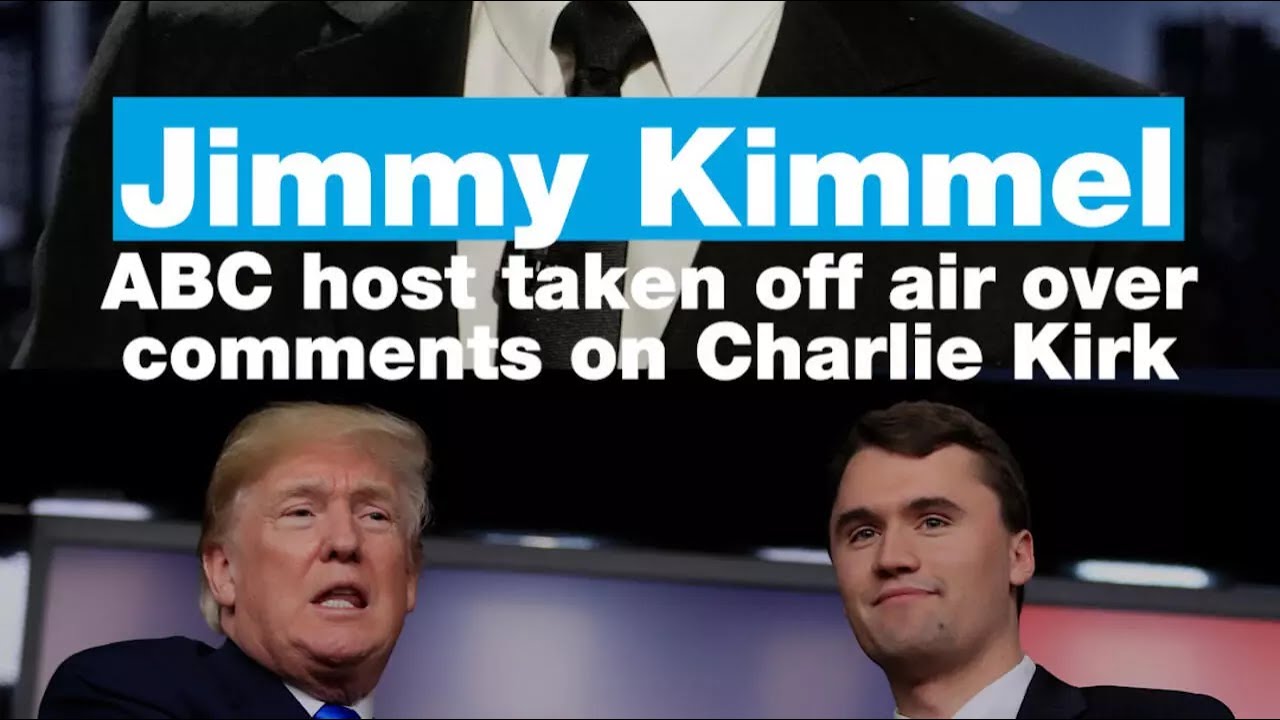 Jimmy Kimmel: ABC host taken off air over comments on Charlie Kirk • FRANCE 24 English