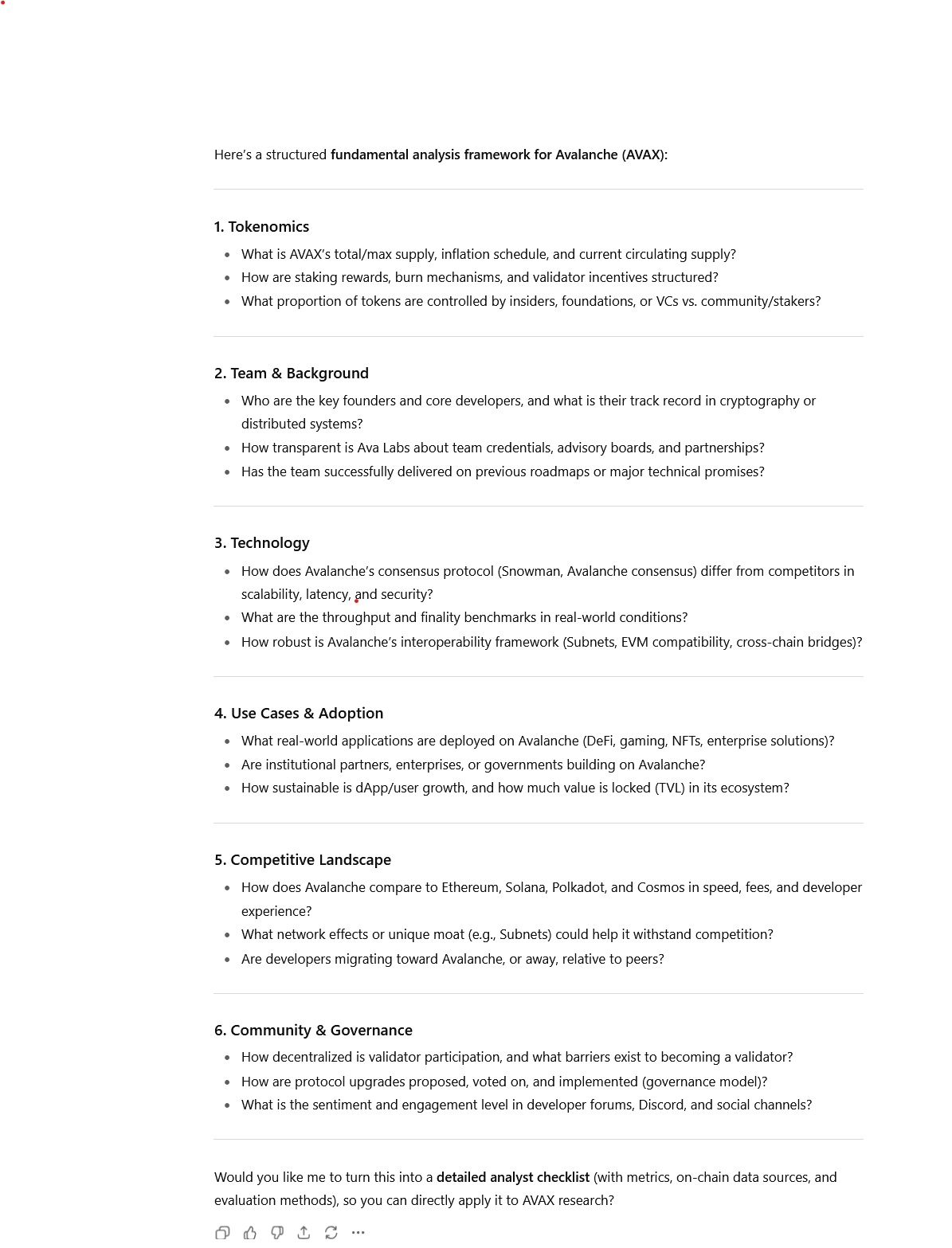 a screenshot displaying how AI models can be used for Fundamental Analysis 