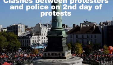 France: Clashes between protesters and police on second day of demonstrations • FRANCE 24 English