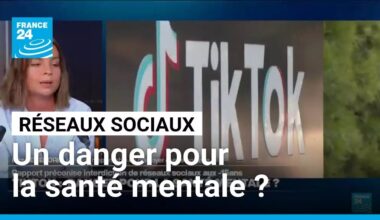 Réseaux sociaux : un rapport des parlementaires préconise leur interdiction aux moins de 15 ans