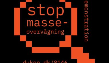 Få danske influencers til at tale om demostrationen på søndag i mod Chatkontrol