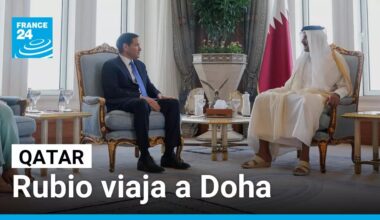 Rubio llega a Qatar en medio de tensiones tras ataque israelí en Doha • FRANCE 24 Español
