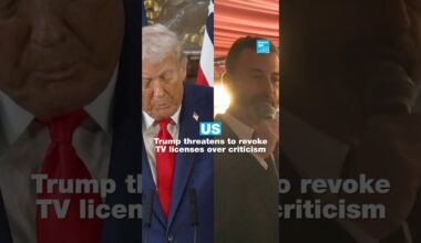 US: Trump threatens to revoke TV licenses over criticism • FRANCE 24 English
