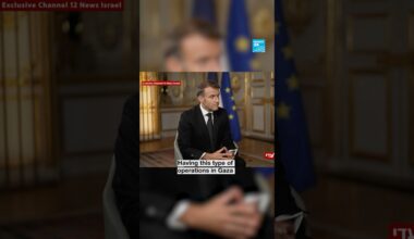 Gaza: Macron strongly criticises Israel’s military offensive • FRANCE 24 English