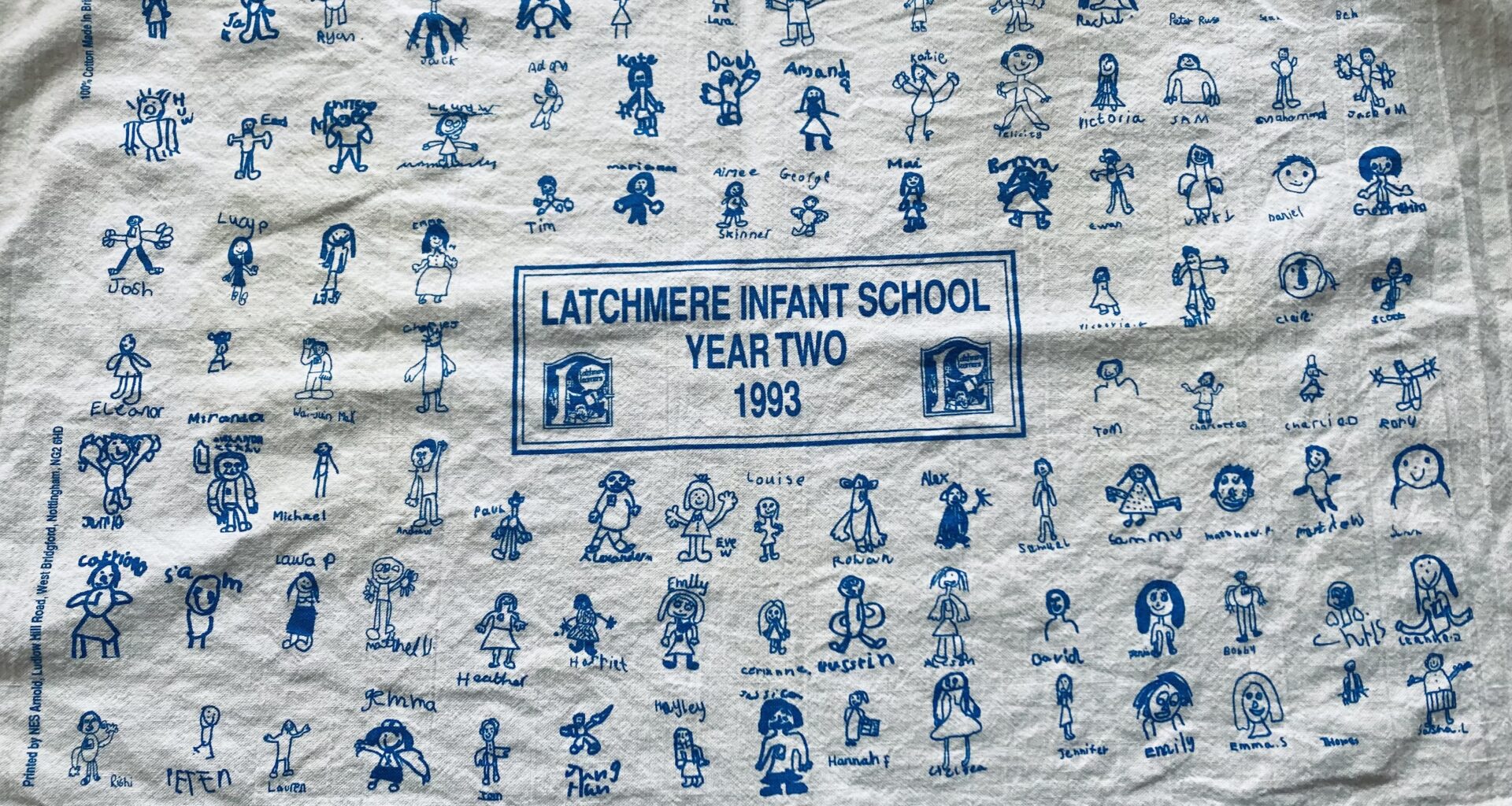Found my school tea towel