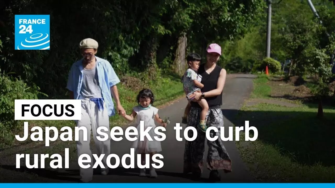 Fancy a move to the countryside? Japan seeks to curb rural exodus • FRANCE 24 English