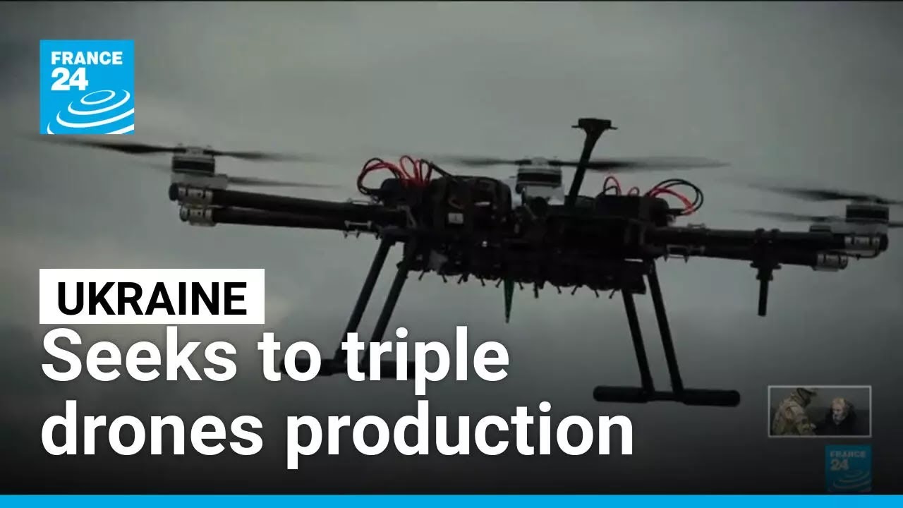 Ukraine develops its drone industry as it seeks to triple production • FRANCE 24 English
