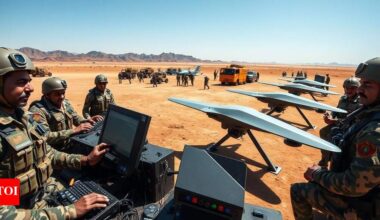 Drone warfare in BSF syllabus: What training covers; why UAVs matter | India News