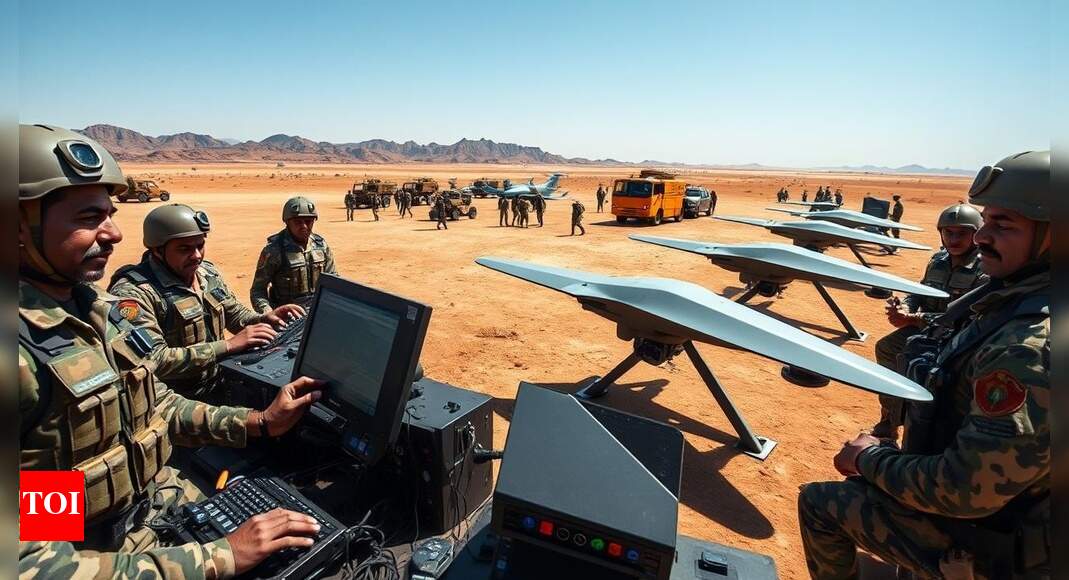 Drone warfare in BSF syllabus: What training covers; why UAVs matter | India News