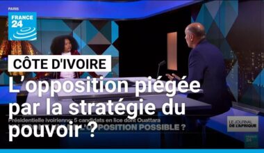 Côte d’Ivoire : l’opposition piégée par la stratégie du pouvoir ? • FRANCE 24
