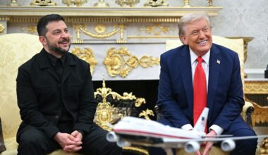 Ukraine-Russia war latest: Zelensky calls for tough sanctions on Russia ahead of meeting with Trump