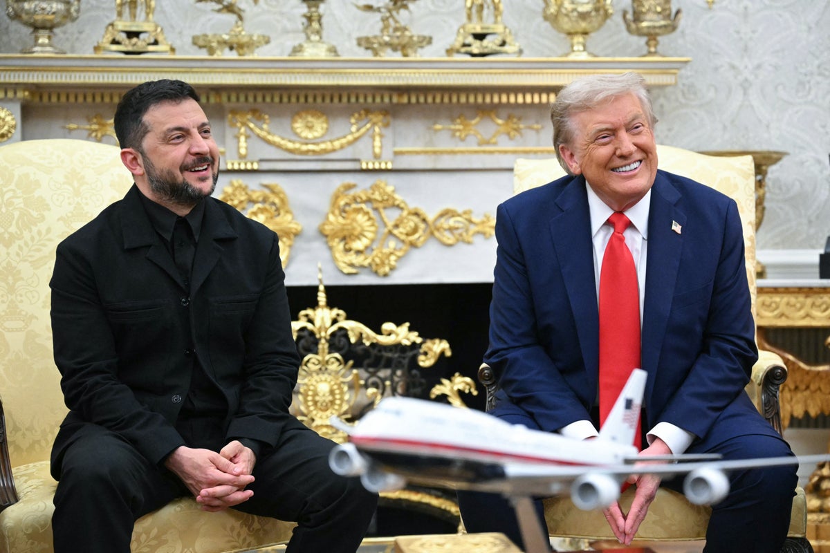 Ukraine-Russia war latest: Zelensky calls for tough sanctions on Russia ahead of meeting with Trump