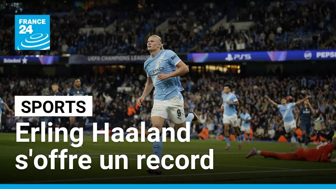Erling Haaland s'offre un record en Champions League et une victoire à Manchester City