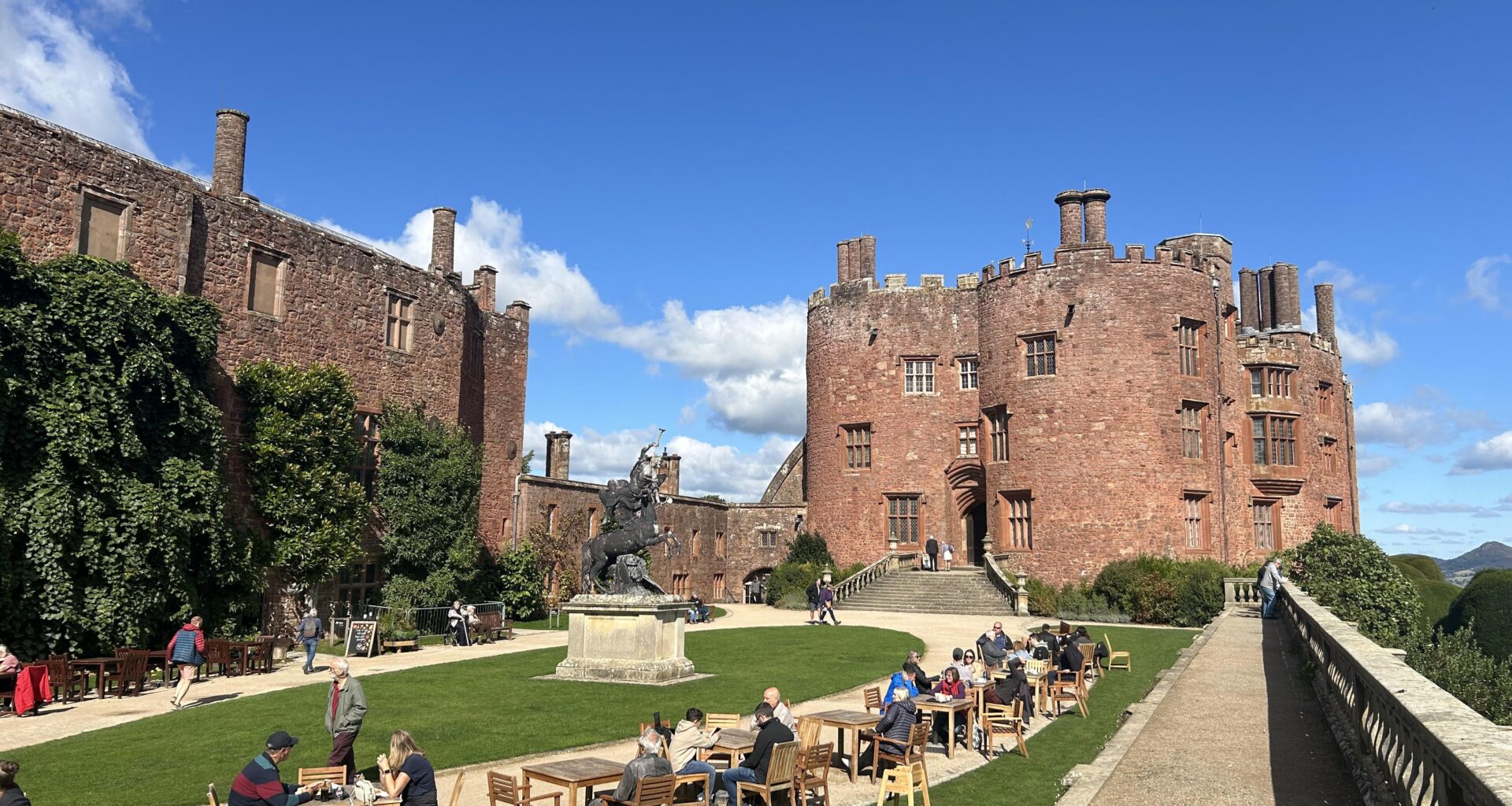Went to see Powis Castle today.