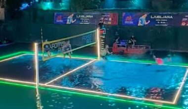 Have You Seen This? Water volleyball makes a big splash in Slovenia