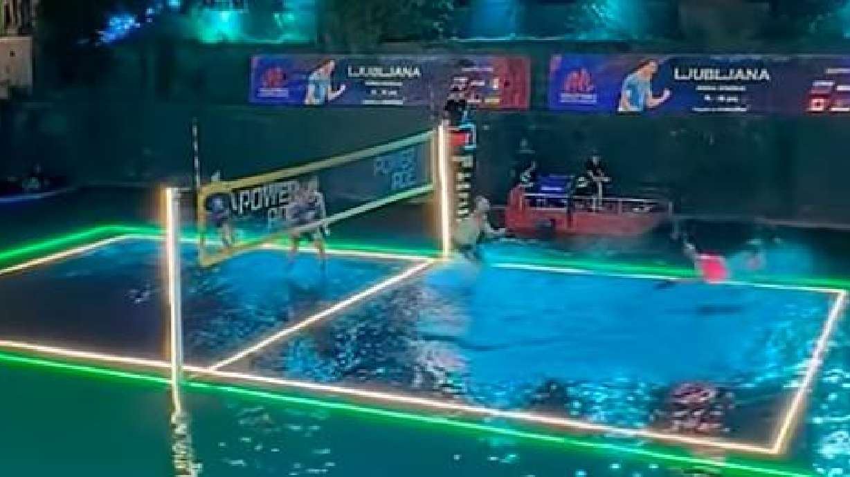 Have You Seen This? Water volleyball makes a big splash in Slovenia