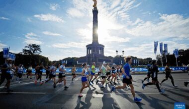 Berlin Marathon 2025 held in Germany-Xinhua