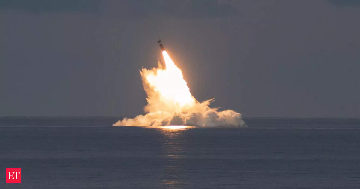 Trident II D5 submarine-launched nuclear ballistic missile test fired in the Atlantic; but who pulled the trigger - US or UK?