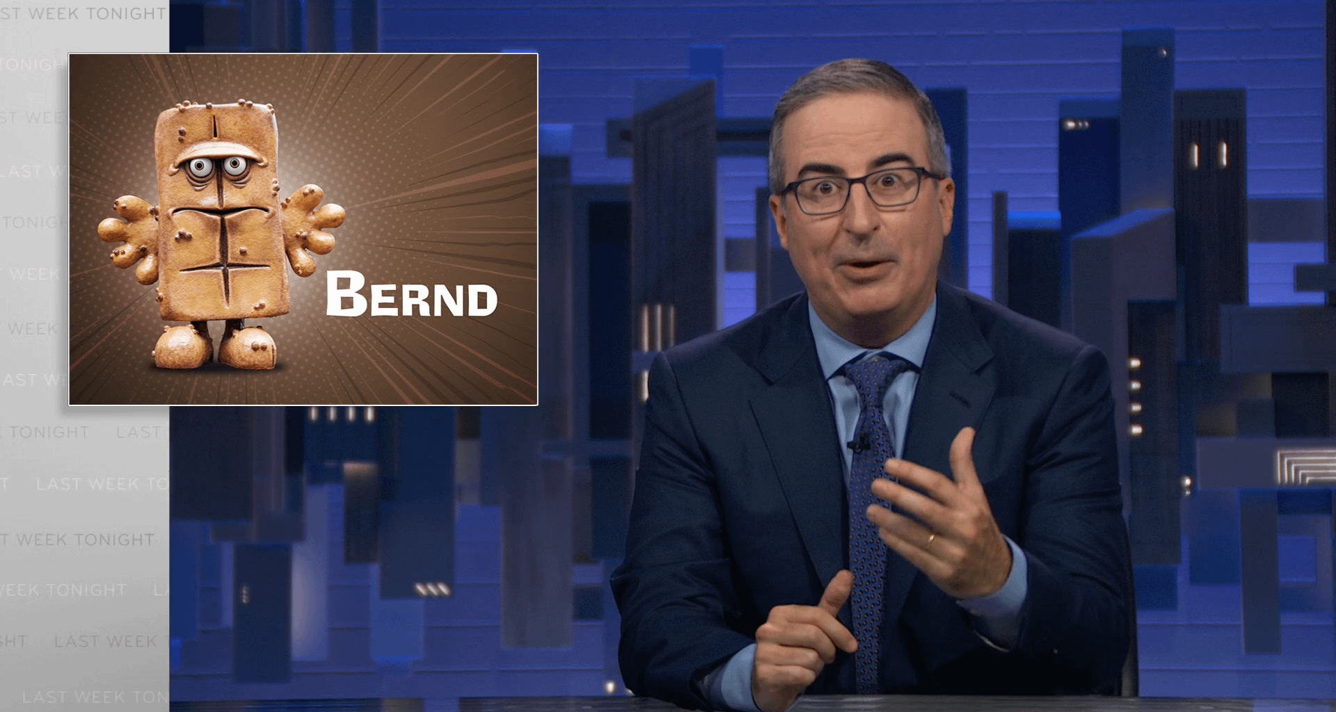 John Oliver hat gestern ein ganzes Segment über Bernd das Brot bei Last Week Tonight gebracht