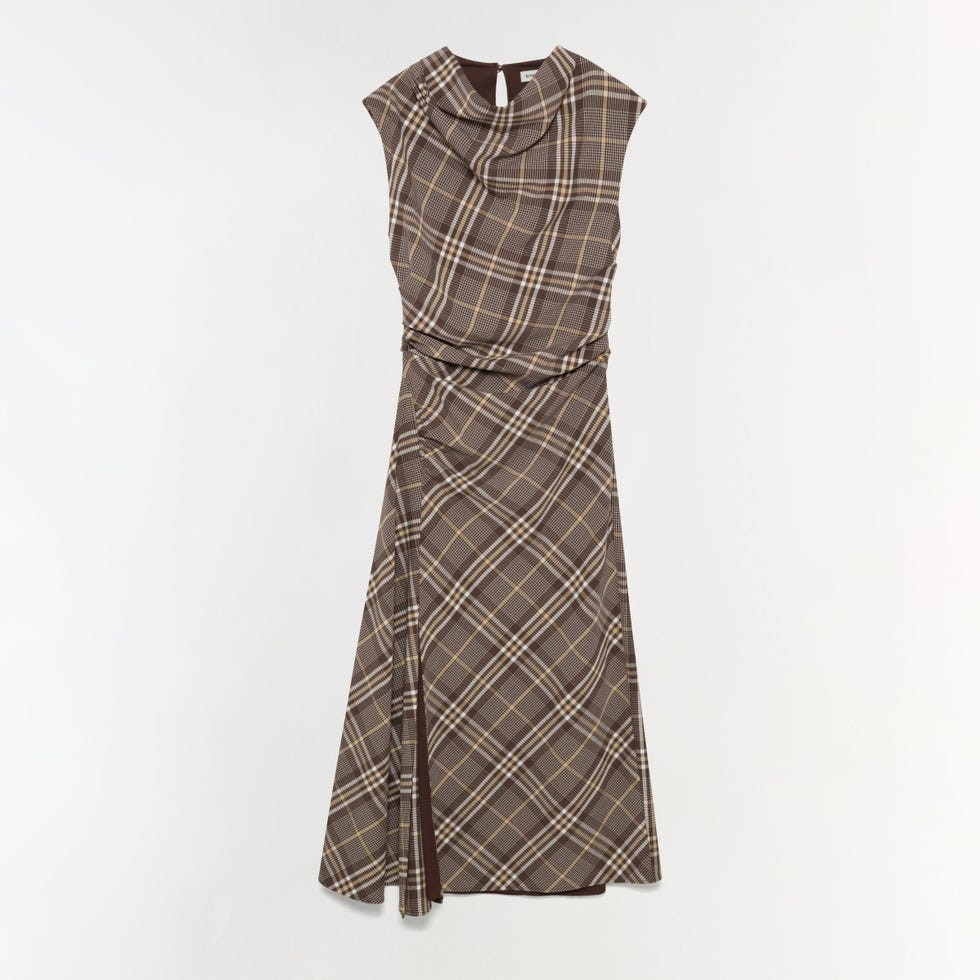 Burke Draped Midi Dress