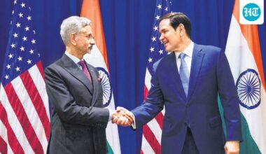 Jaishankar, Piyush Goyal meet US officials to steady ties