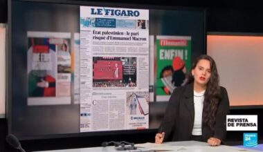 "La apuesta arriesgada de Macron": 'Le Figaro' sobre el reconocimiento de Palestina • FRANCE 24