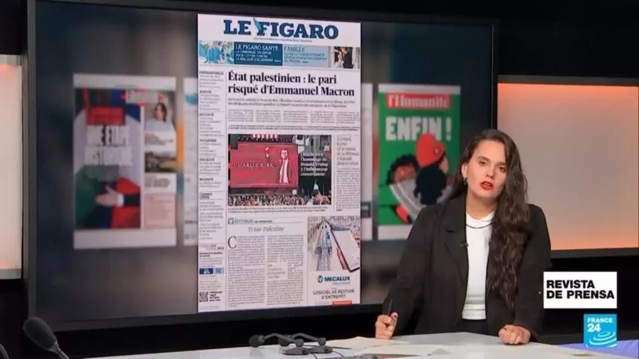 "La apuesta arriesgada de Macron": 'Le Figaro' sobre el reconocimiento de Palestina • FRANCE 24