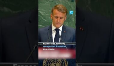 France officially recognises Palestinian state at UN General Assembly • FRANCE 24 English
