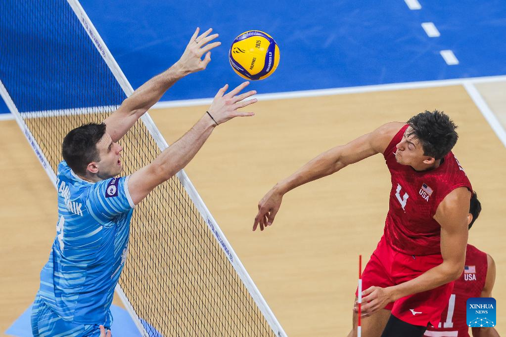USA and Bulgaria set up quarters clash at volleyball worlds-Xinhua