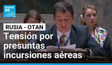 Rusia niega incursiones en espacio aéreo de la OTAN
