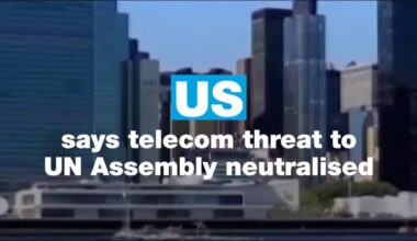 US says telecom threat to UN Assembly neutralised • FRANCE 24 English