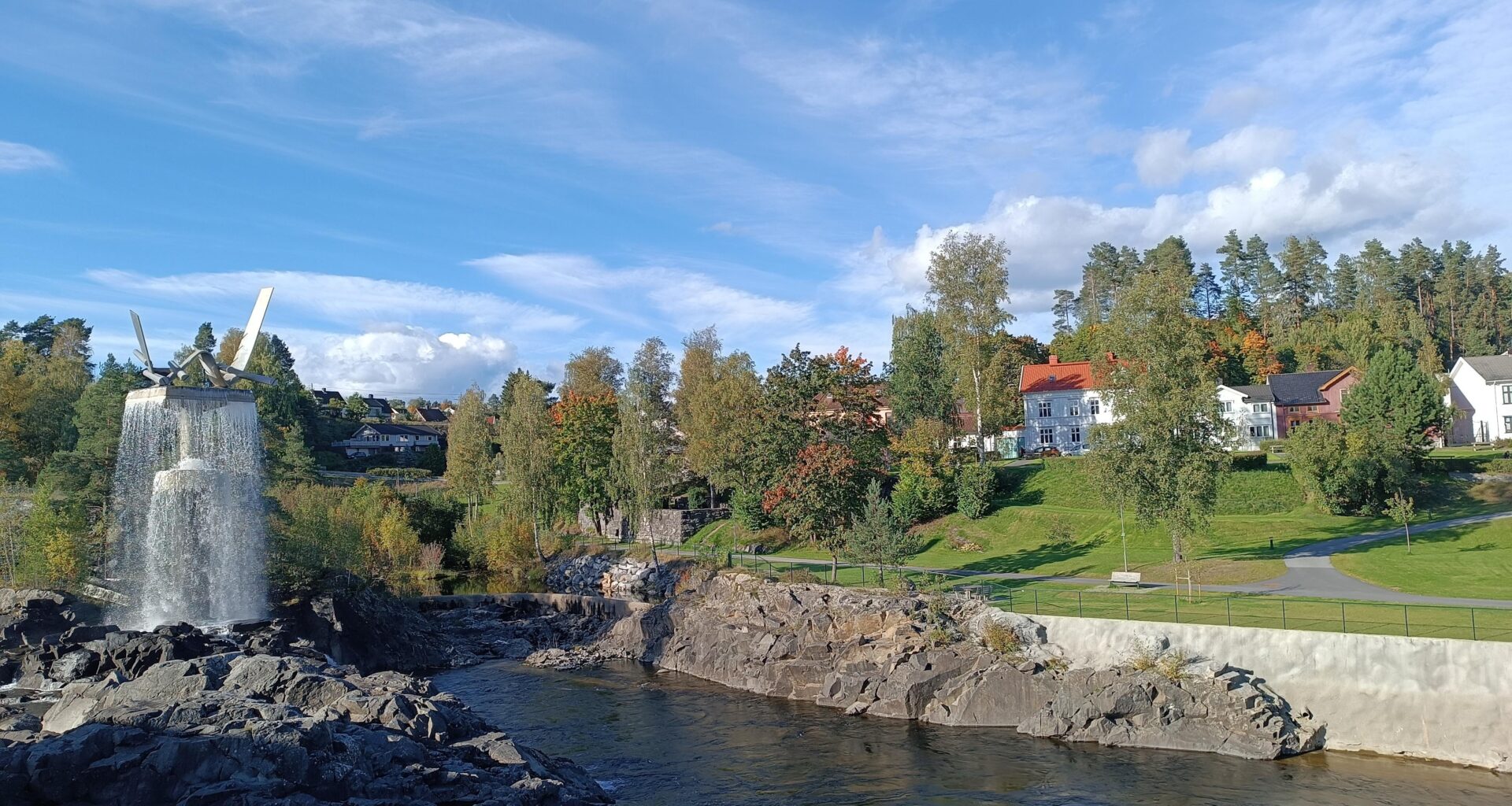 Today I visited Hønefoss
